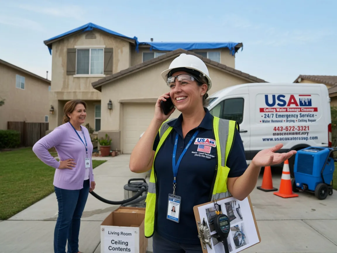 Ceiling Water Damage Restoration Trafalgar, IN FAQs
